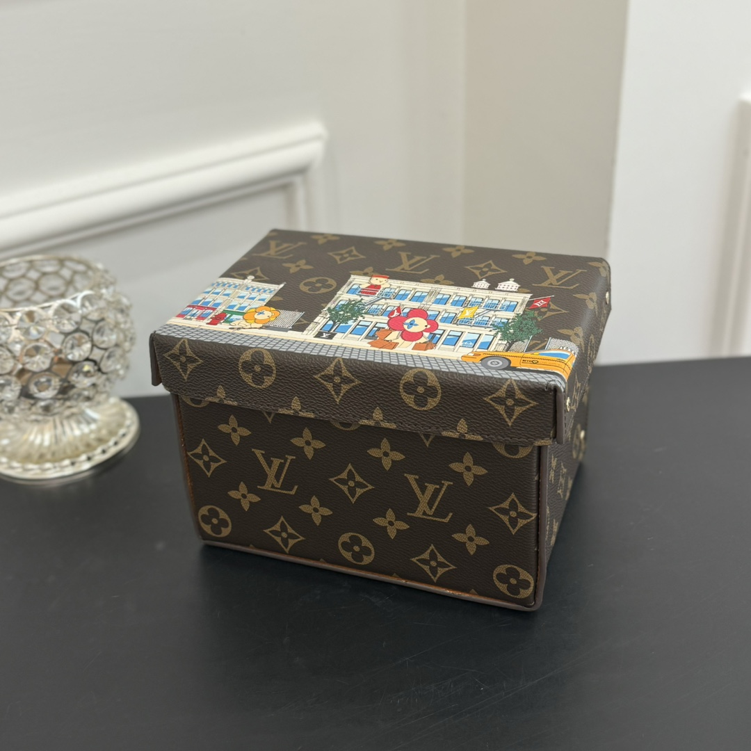 ルイヴィトン ボックス 新作 Louis Vuitton カードボード ボックス ダークブラウン GI0938 モノグラム・キャンバス 202406537 - 画像 (7)