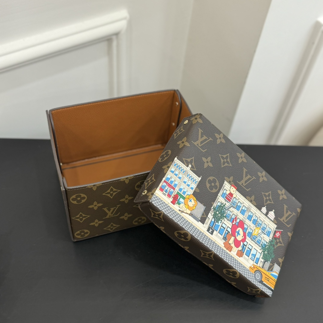 ルイヴィトン ボックス 新作 Louis Vuitton カードボード ボックス ダークブラウン GI0938 モノグラム・キャンバス 202406537 - 画像 (6)