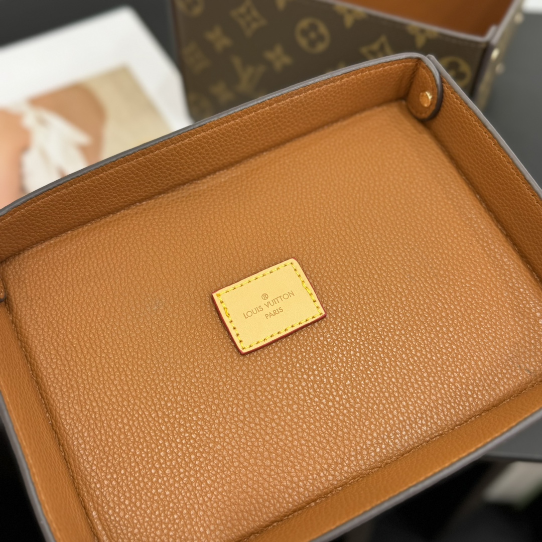ルイヴィトン ボックス 新作 Louis Vuitton カードボード ボックス ダークブラウン GI0938 モノグラム・キャンバス 202406538 - 画像 (2)