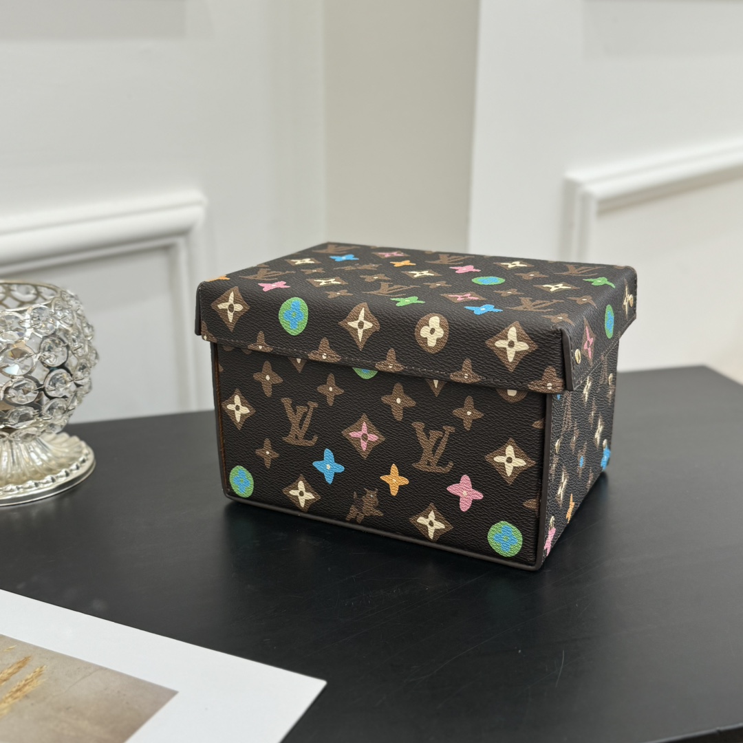 ルイヴィトン ボックス 新作 Louis Vuitton カードボード ボックス ダークブラウン GI0938 モノグラム・キャンバス 202406539 - 画像 (2)