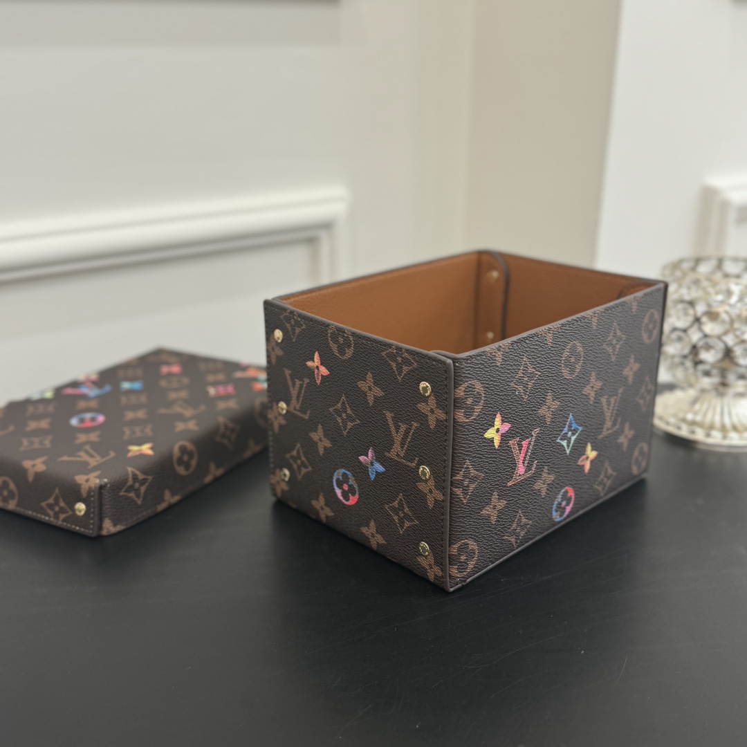 ルイヴィトン ボックス 新作 Louis Vuitton カードボード ボックス チョコレート GI0763 モノグラム・キャンバス 202406541 - 画像 (3)