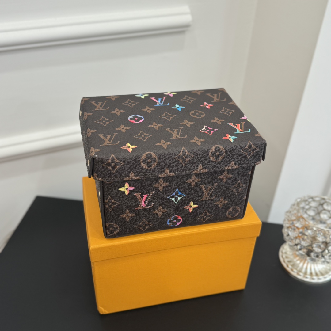 ルイヴィトン ボックス 新作 Louis Vuitton カードボード ボックス チョコレート GI0763 モノグラム・キャンバス 202406541 - 画像 (2)