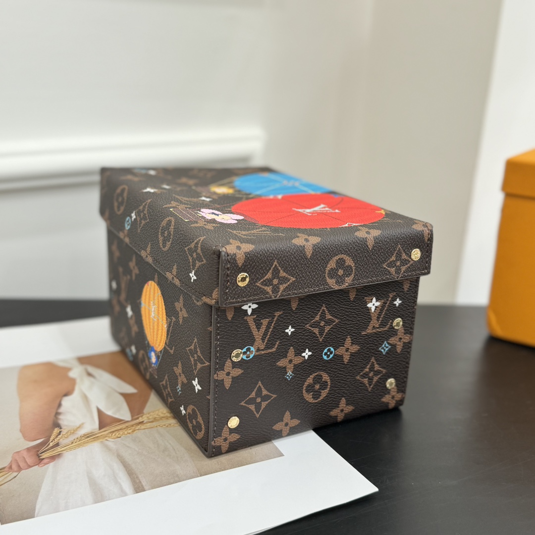 ルイヴィトン ボックス 新作 Louis Vuitton カードボード ボックス ダークブラウン GI0938 モノグラム・キャンバス 202406543 - 画像 (8)