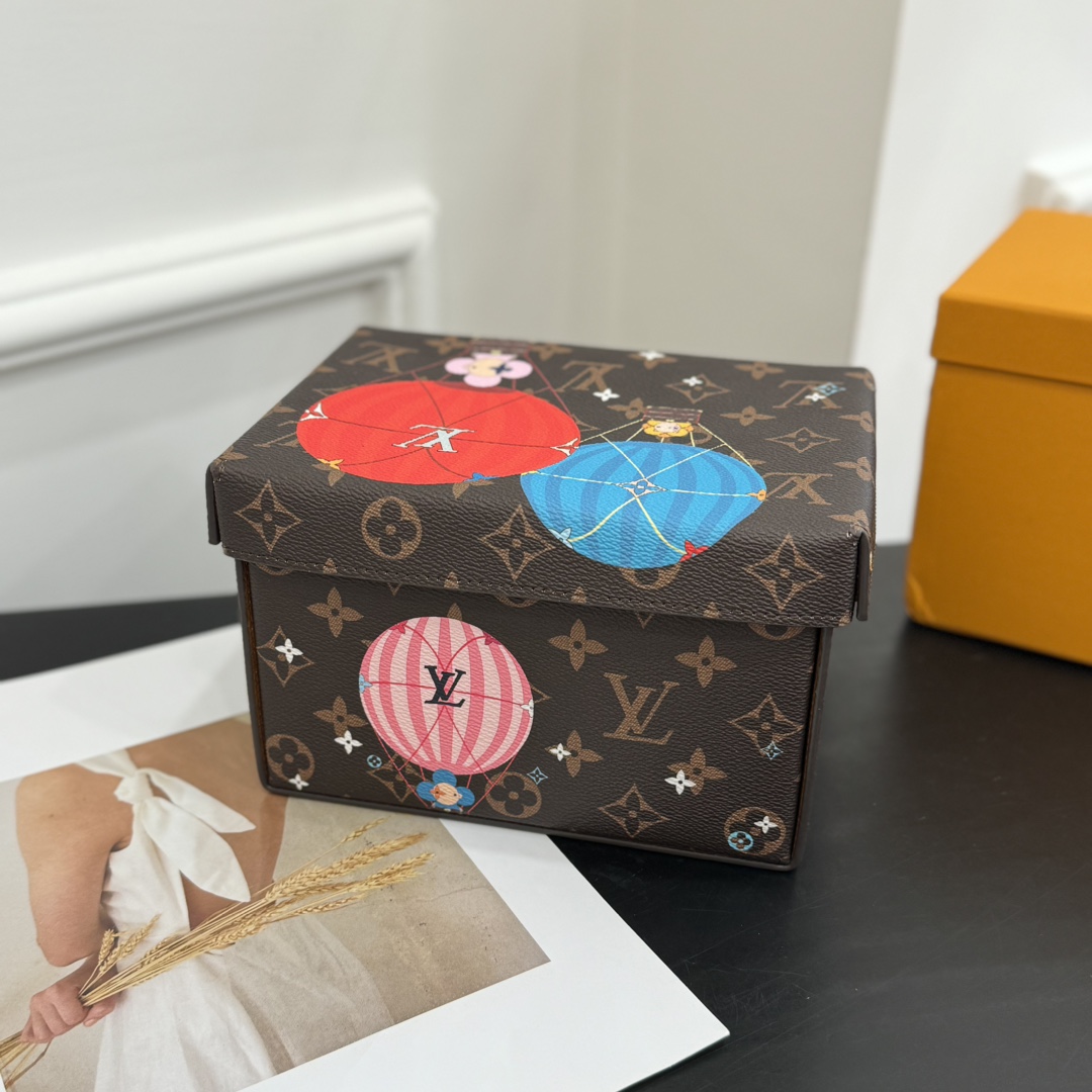 ルイヴィトン ボックス 新作 Louis Vuitton カードボード ボックス ダークブラウン GI0938 モノグラム・キャンバス 202406543 - 画像 (6)