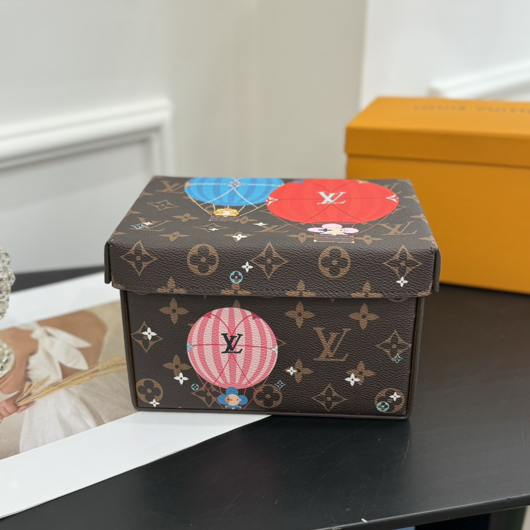ルイヴィトン ボックス 新作 Louis Vuitton カードボード ボックス ダークブラウン GI0938 モノグラム・キャンバス 202406543 - 画像 (5)