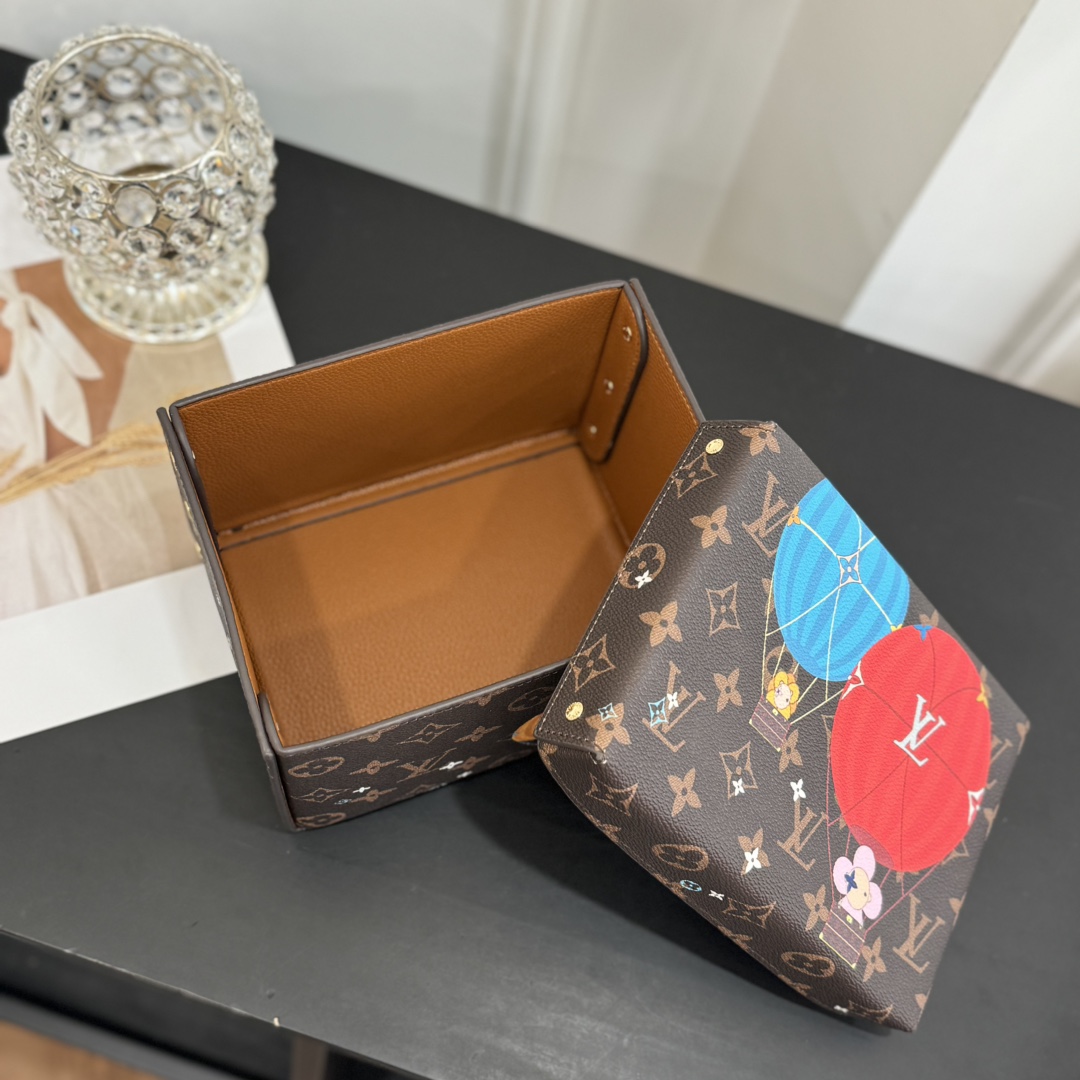 ルイヴィトン ボックス 新作 Louis Vuitton カードボード ボックス ダークブラウン GI0938 モノグラム・キャンバス 202406543 - 画像 (4)