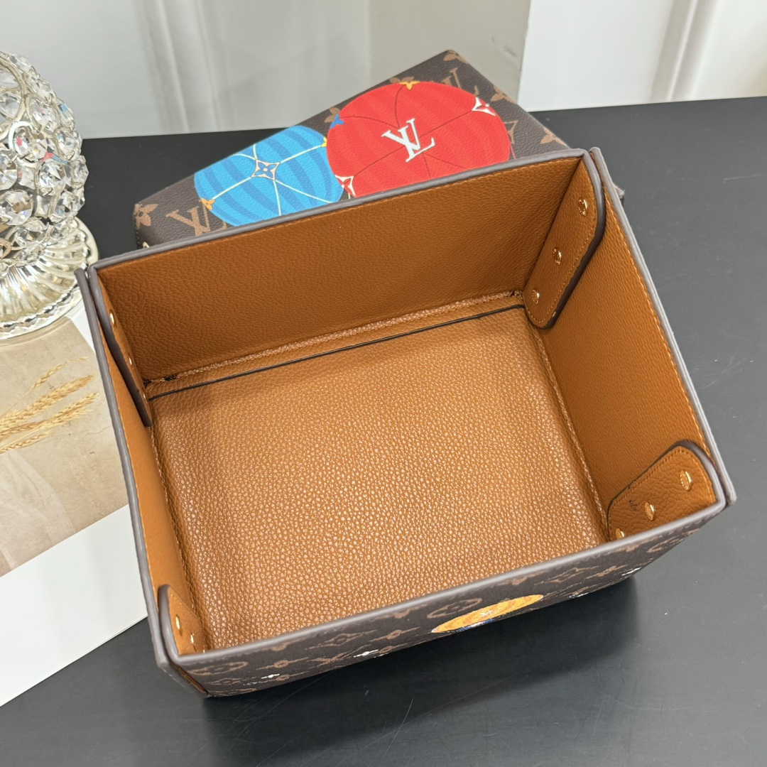 ルイヴィトン ボックス 新作 Louis Vuitton カードボード ボックス ダークブラウン GI0938 モノグラム・キャンバス 202406543 - 画像 (3)