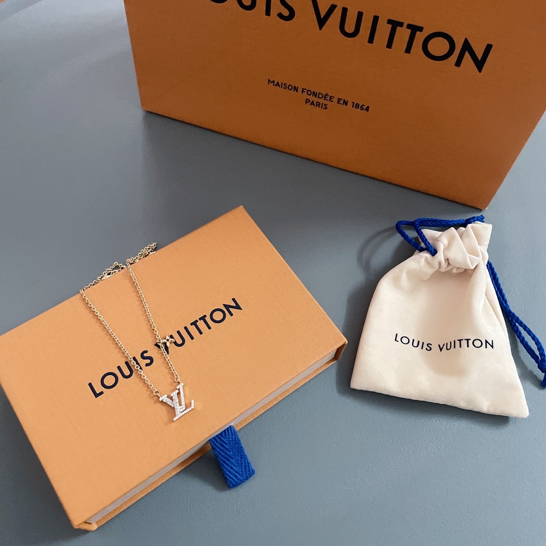 最高級ルイヴィトンスーパーコピー ルイヴィトンネックレスコピー ネックレス・LV アイコニック M00596 ゴールド - 画像 (9)