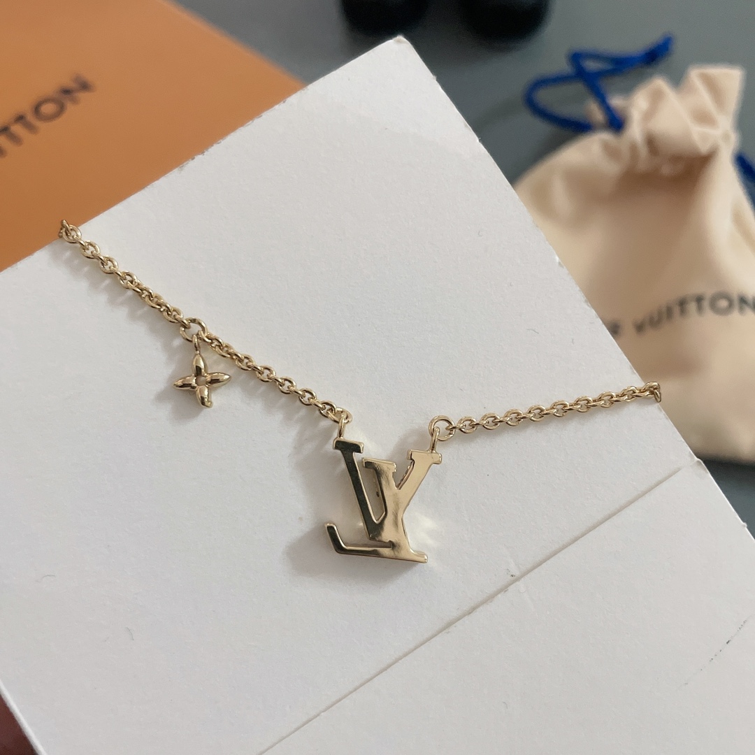 最高級ルイヴィトンスーパーコピー ルイヴィトンネックレスコピー ネックレス・LV アイコニック M00596 ゴールド - 画像 (7)