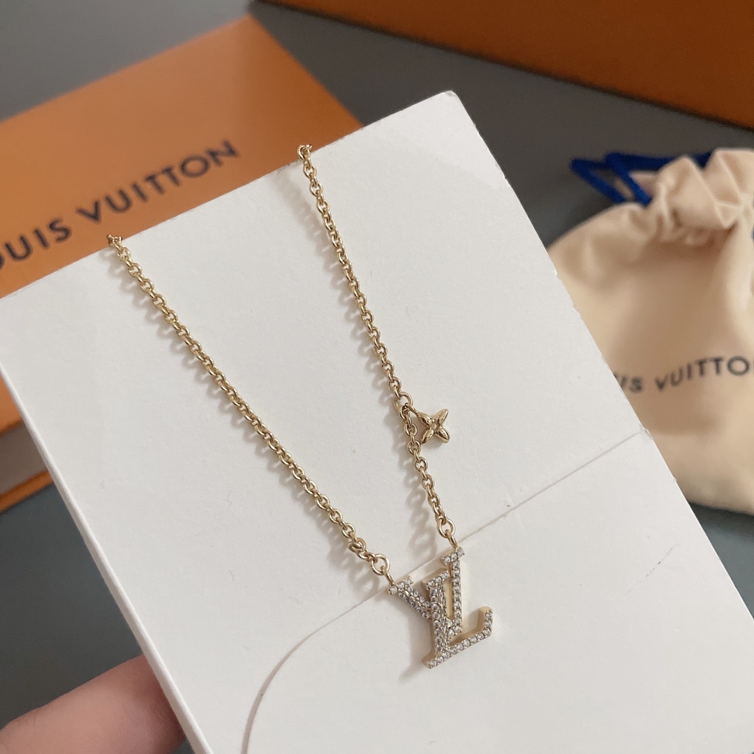 最高級ルイヴィトンスーパーコピー ルイヴィトンネックレスコピー ネックレス・LV アイコニック M00596 ゴールド - 画像 (6)