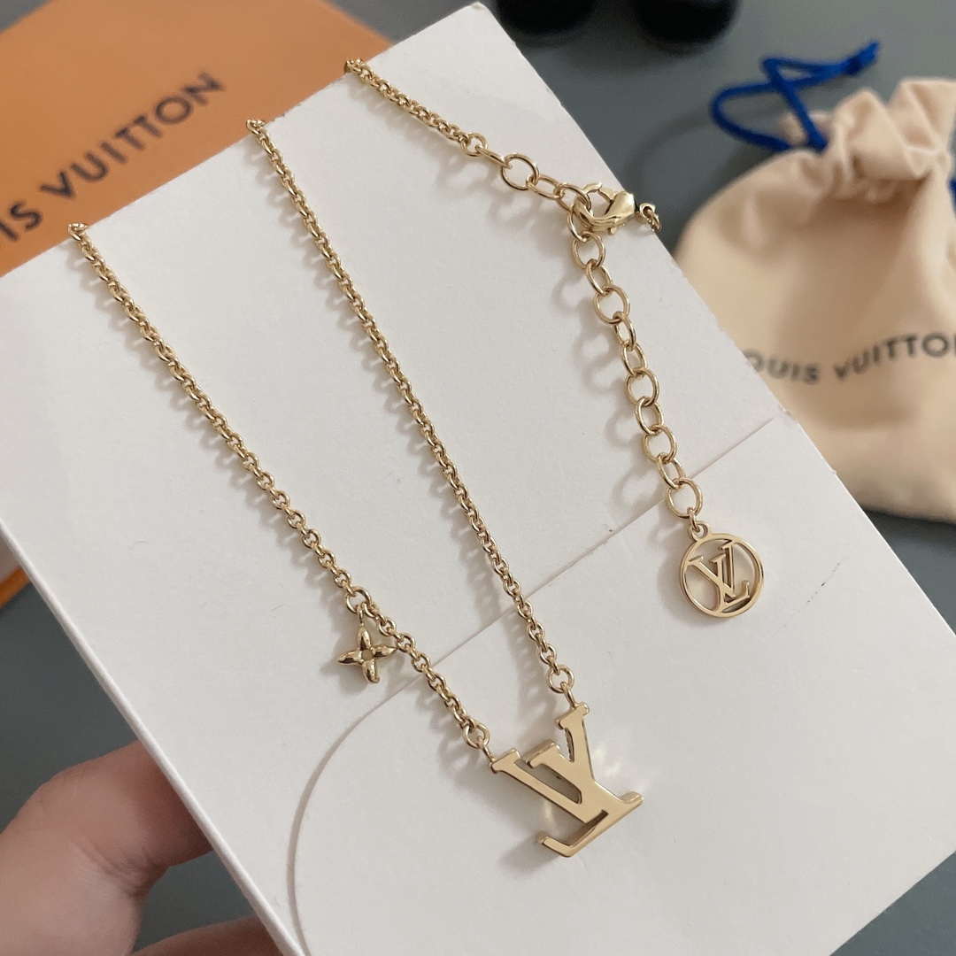 最高級ルイヴィトンスーパーコピー ルイヴィトンネックレスコピー ネックレス・LV アイコニック M00596 ゴールド - 画像 (5)