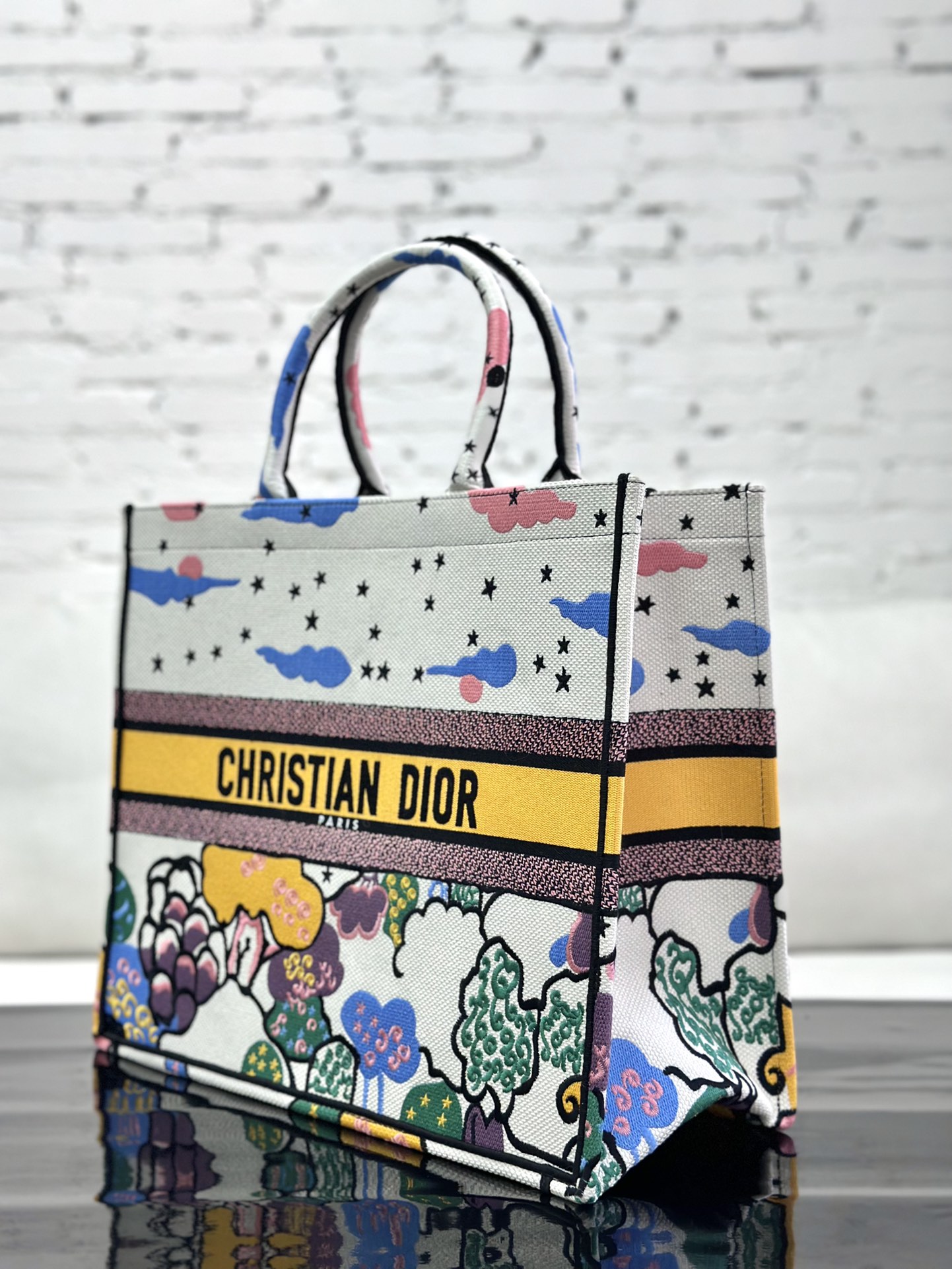 最高級ディオールスーパーコピー ディオールバッグコピー Dior Book Tote バッグ ラージ M1286ZTDT_M933 マルチカラー - 画像 (9)