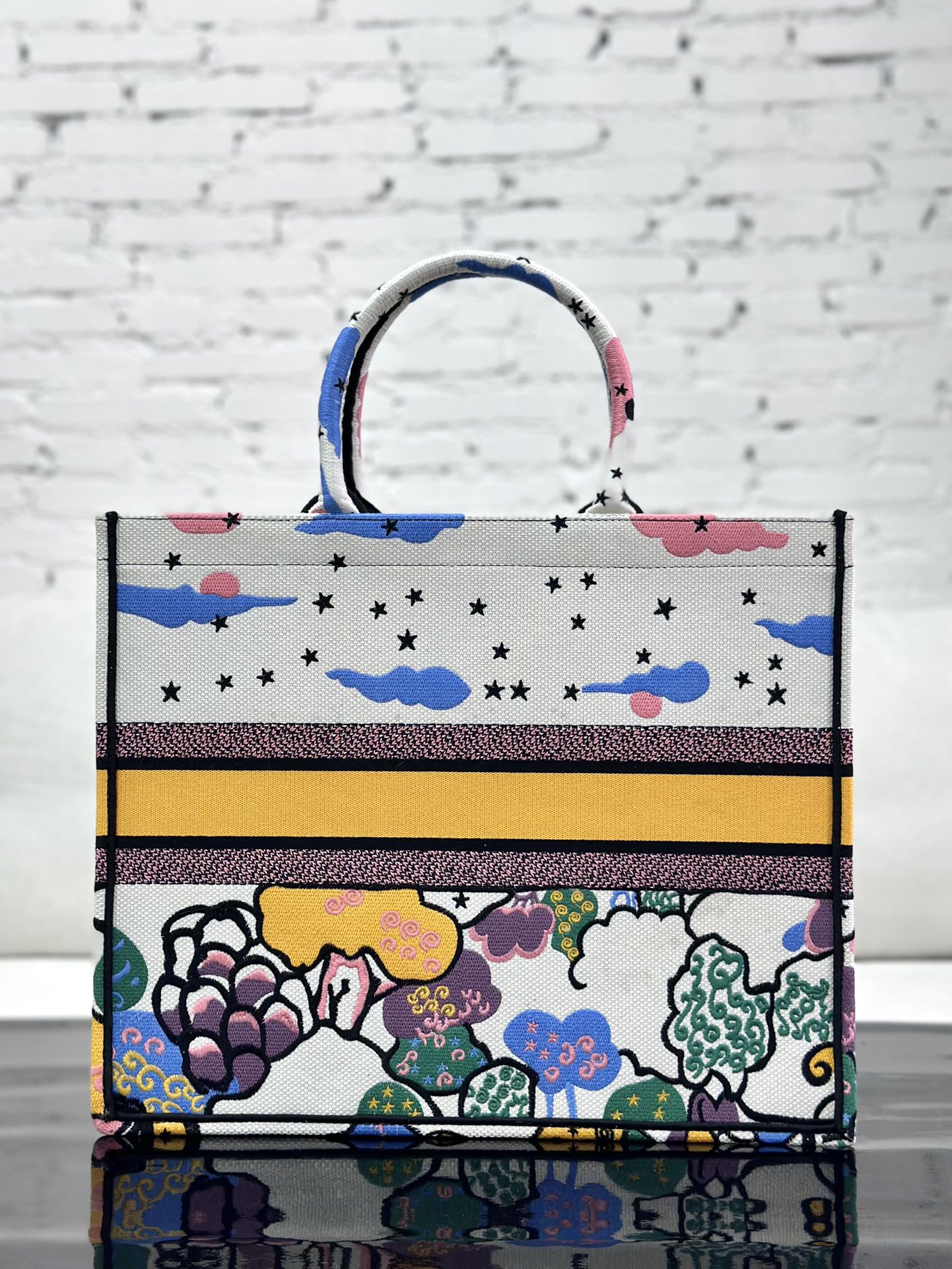 最高級ディオールスーパーコピー ディオールバッグコピー Dior Book Tote バッグ ラージ M1286ZTDT_M933 マルチカラー - 画像 (8)