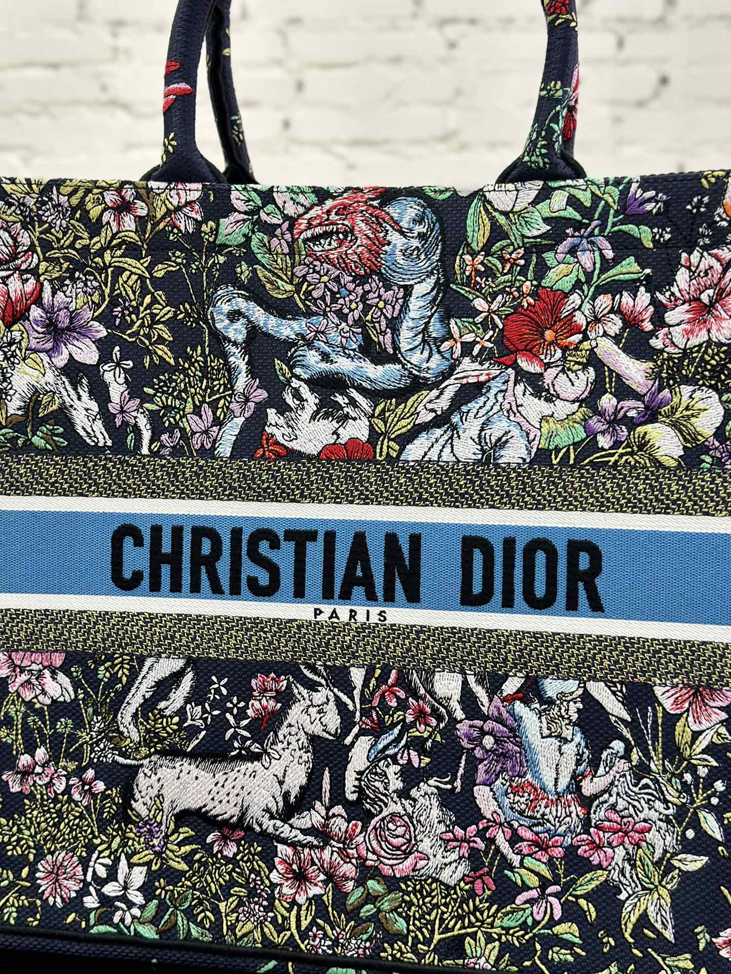 最高級ディオールスーパーコピー ディオールバッグコピー Dior Book Tote バッグ ラージ M1286ZTDT_M34I ネイビー - 画像 (6)
