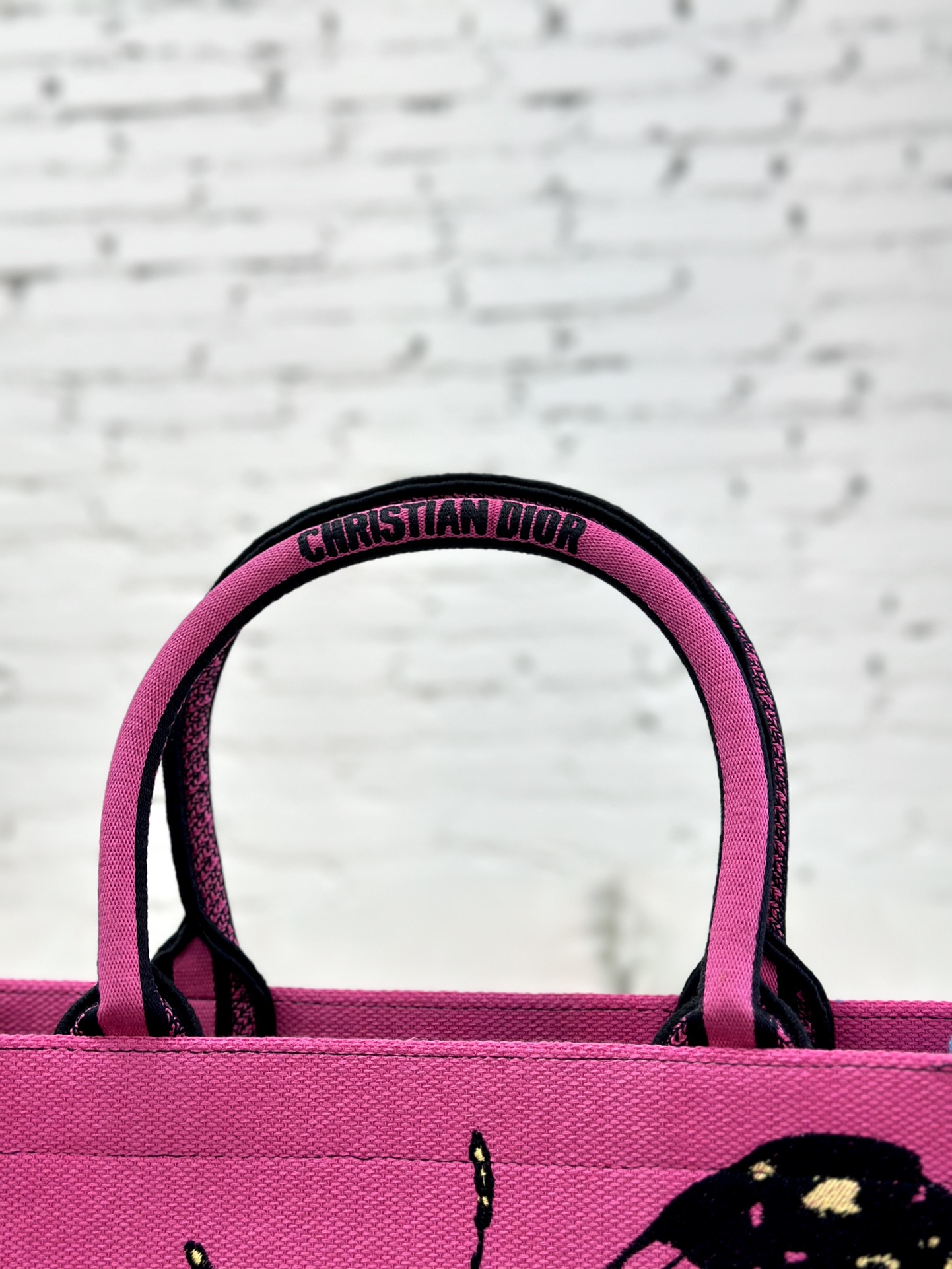 最高級ディオールスーパーコピー ディオールバッグコピー Dior Book Tote バッグ ラージ M1286ZTDT_M03I ディープピンクxブルー - 画像 (7)