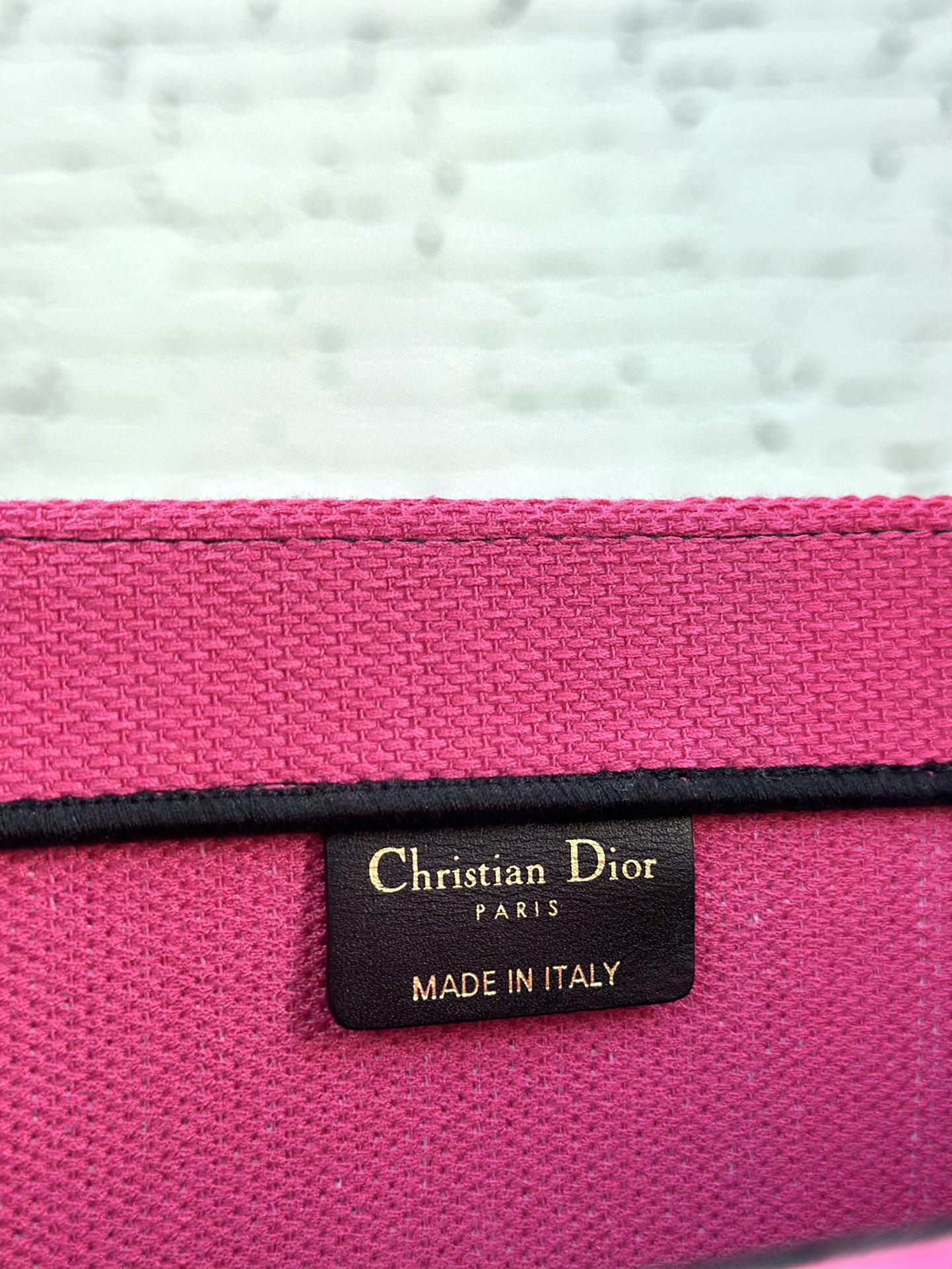 最高級ディオールスーパーコピー ディオールバッグコピー Dior Book Tote バッグ ラージ M1286ZTDT_M03I ディープピンクxブルー - 画像 (3)