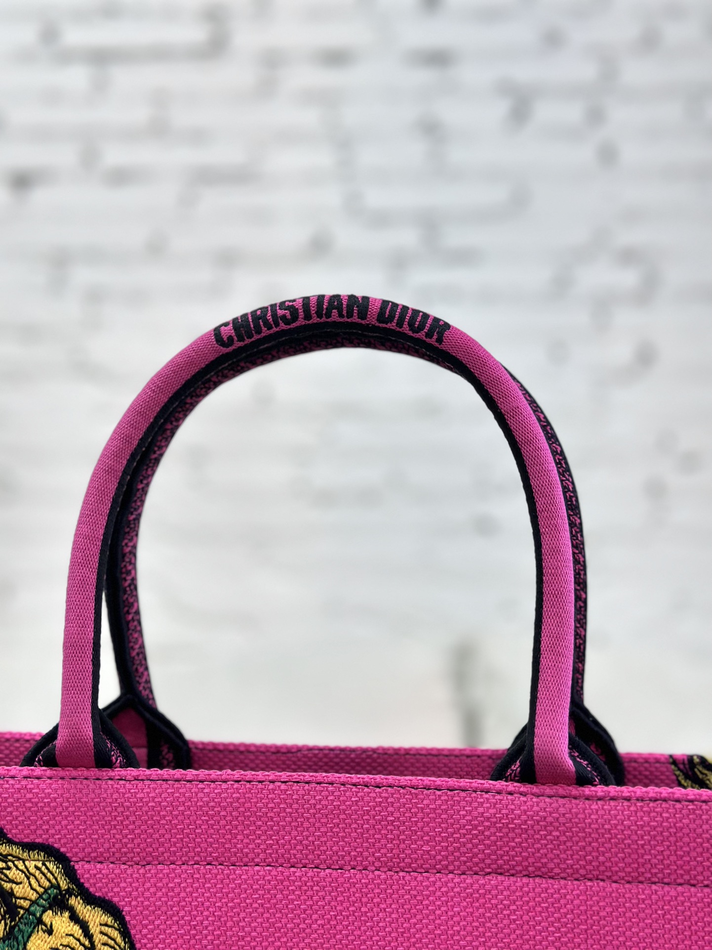 最高級ディオールスーパーコピー ディオールバッグコピー Dior Book Tote バッグ ラージ M1286ZTDT_M00N ディープピンク - 画像 (7)