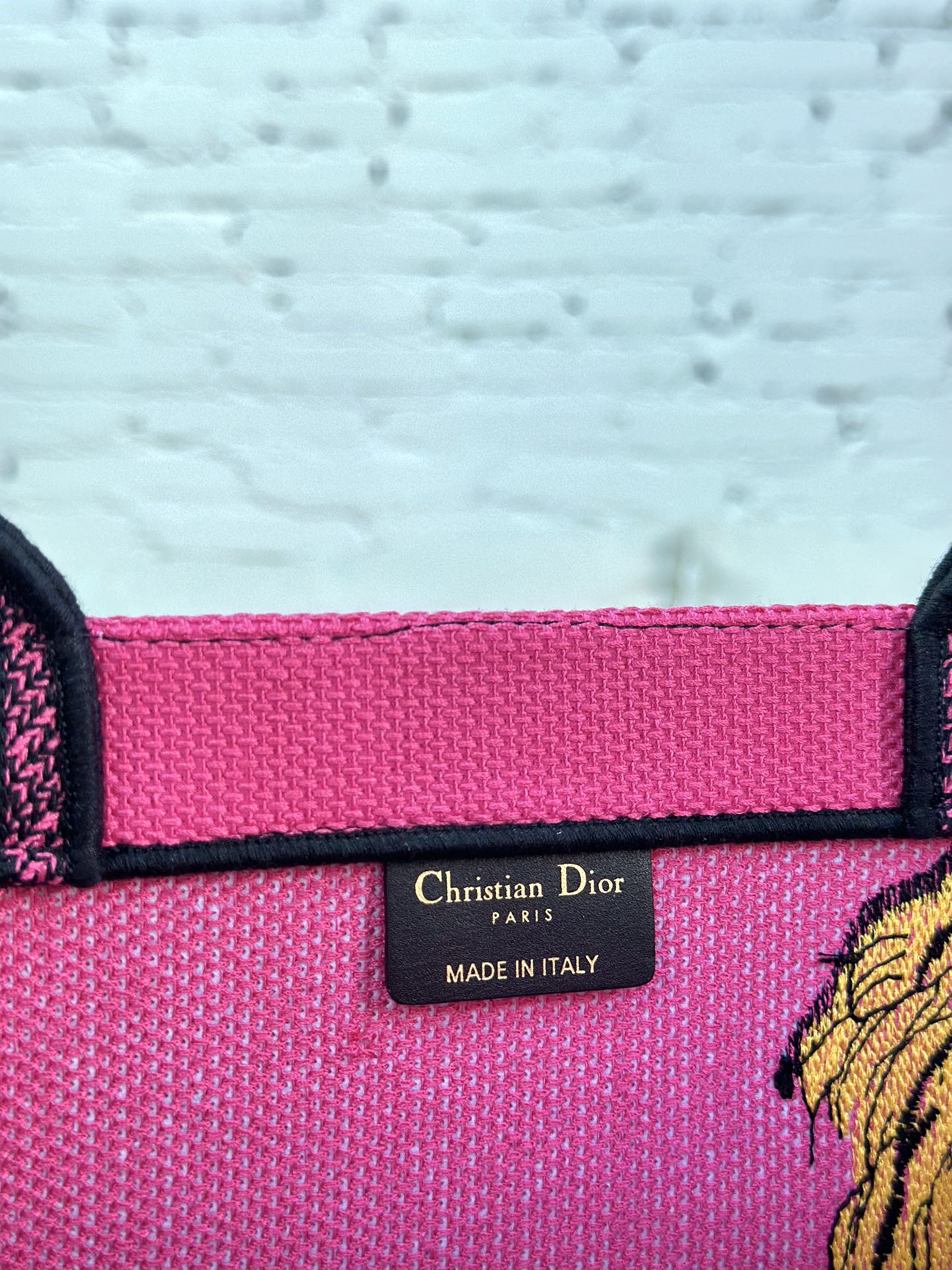 最高級ディオールスーパーコピー ディオールバッグコピー Dior Book Tote バッグ ラージ M1286ZTDT_M00N ディープピンク - 画像 (3)