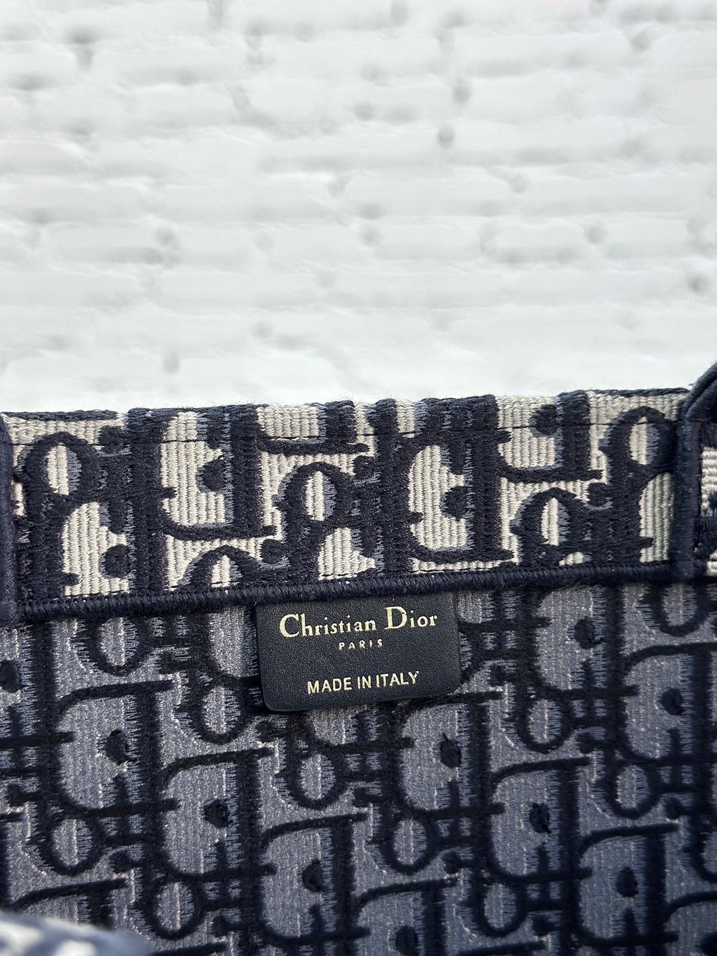 最高級ディオールスーパーコピー ディオールバッグコピー Dior Book Tote バッグ ラージ M1286ZRIW_M20I ブルー×ホワイト - 画像 (3)