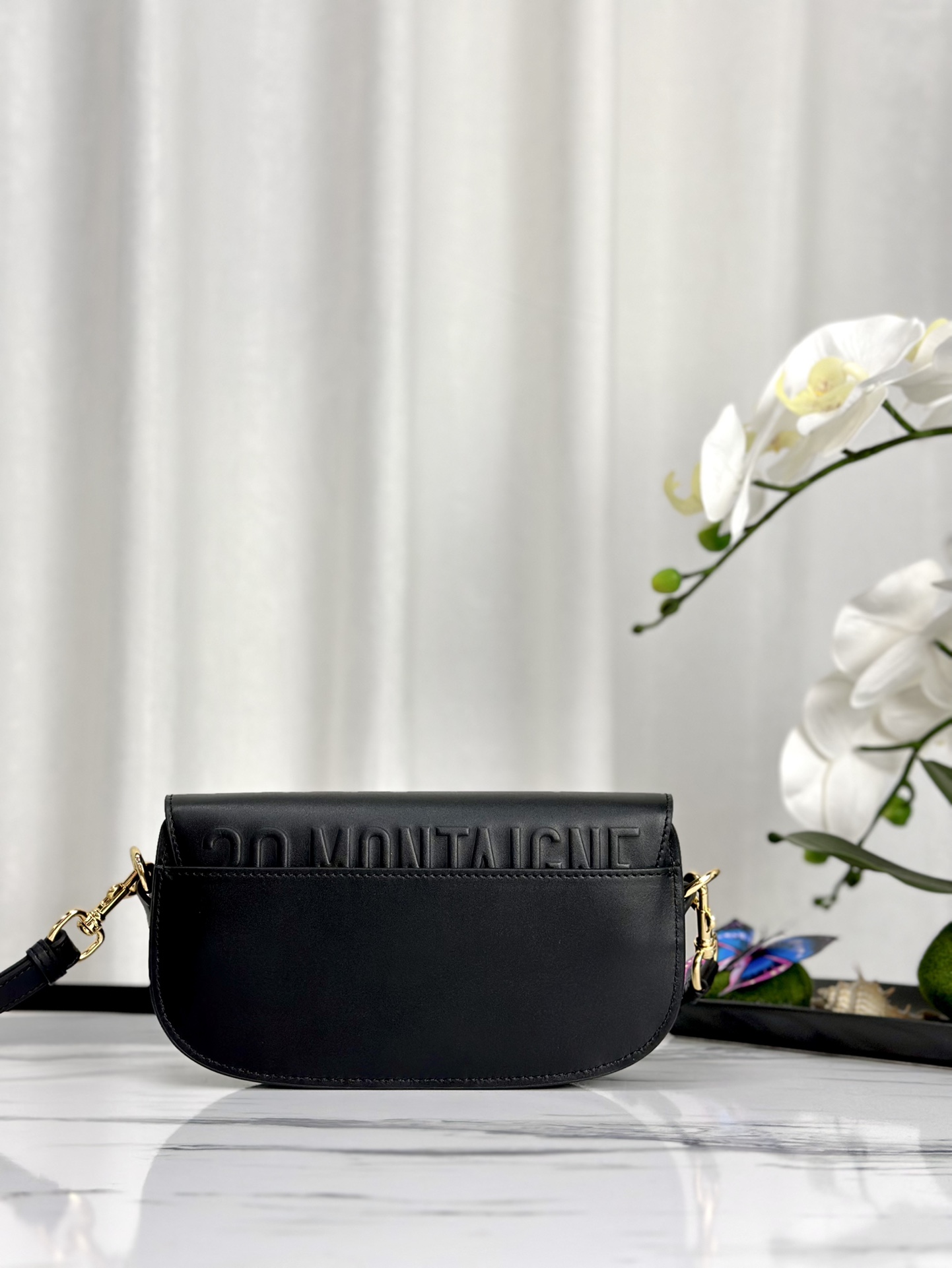 最高級ディオールスーパーコピー ディオールバッグコピー Dior Bobby East-West バッグ M9327UMOL_M900 黒 ブラック ゴールド金具 - 画像 (8)