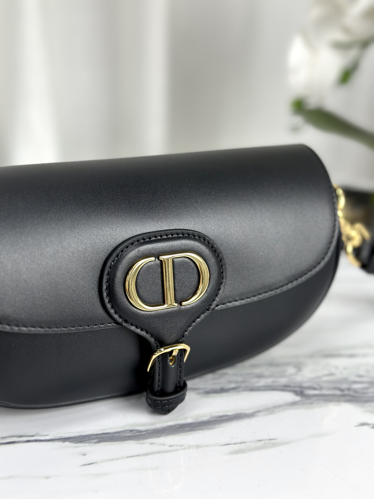 最高級ディオールスーパーコピー ディオールバッグコピー Dior Bobby East-West バッグ M9327UMOL_M900 黒 ブラック ゴールド金具 - 画像 (7)