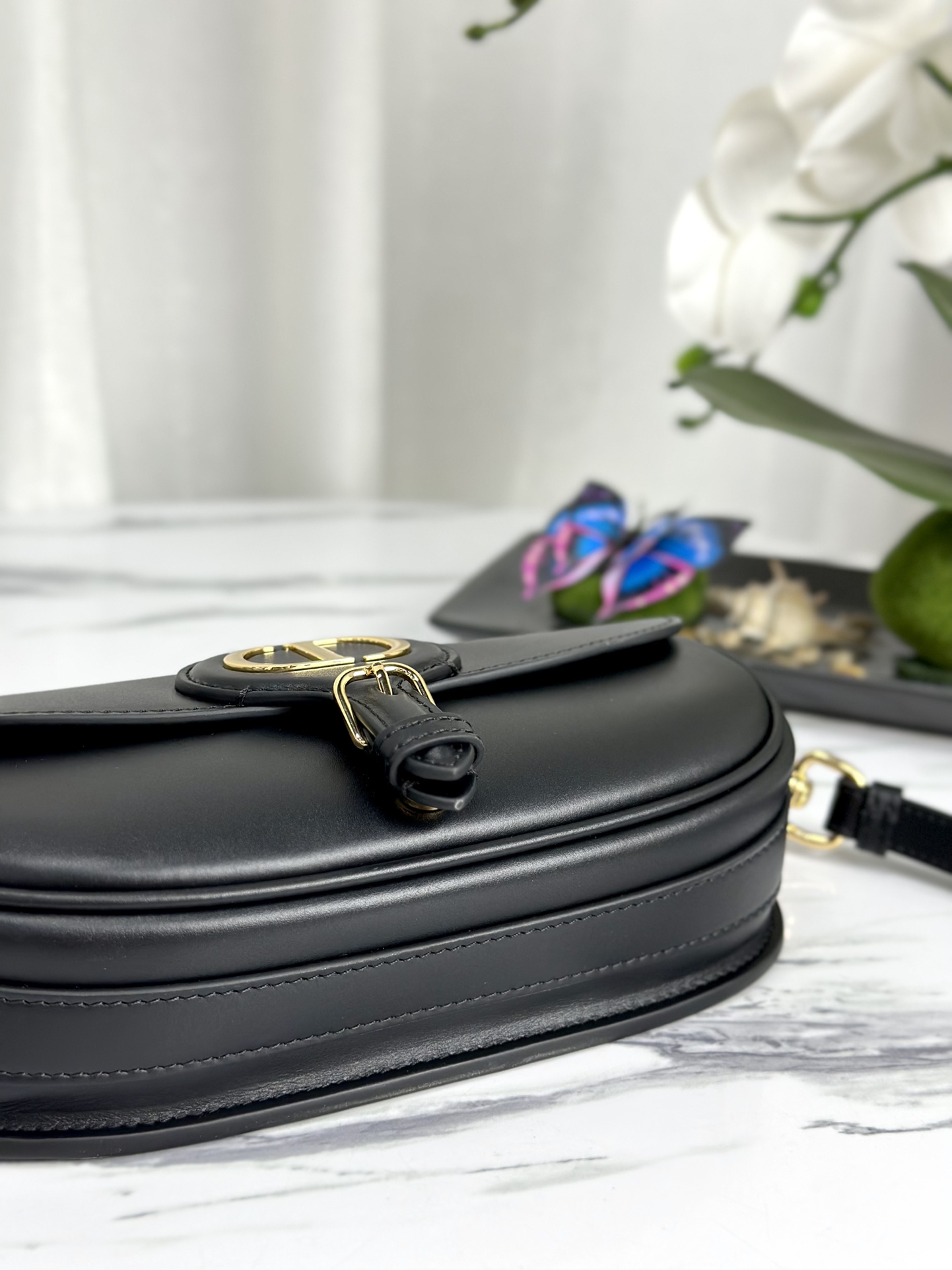 最高級ディオールスーパーコピー ディオールバッグコピー Dior Bobby East-West バッグ M9327UMOL_M900 黒 ブラック ゴールド金具 - 画像 (5)