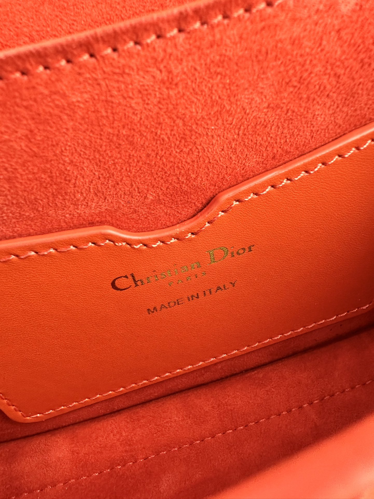 最高級ディオールスーパーコピー ディオールバッグコピー Dior Bobby East-West バッグ M9327UMOL_M68E オレンジ ゴールド金具 - 画像 (3)