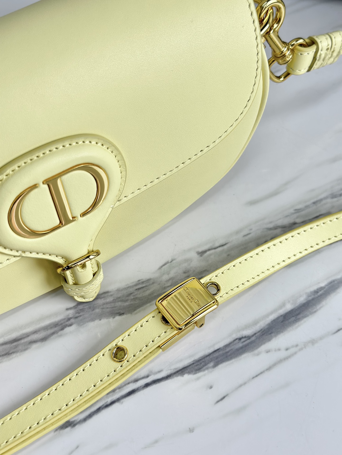 最高級ディオールスーパーコピー ディオールバッグコピー Dior Bobby East-West バッグ M9327UMOL_M02I イエロー ゴールド金具 - 画像 (4)