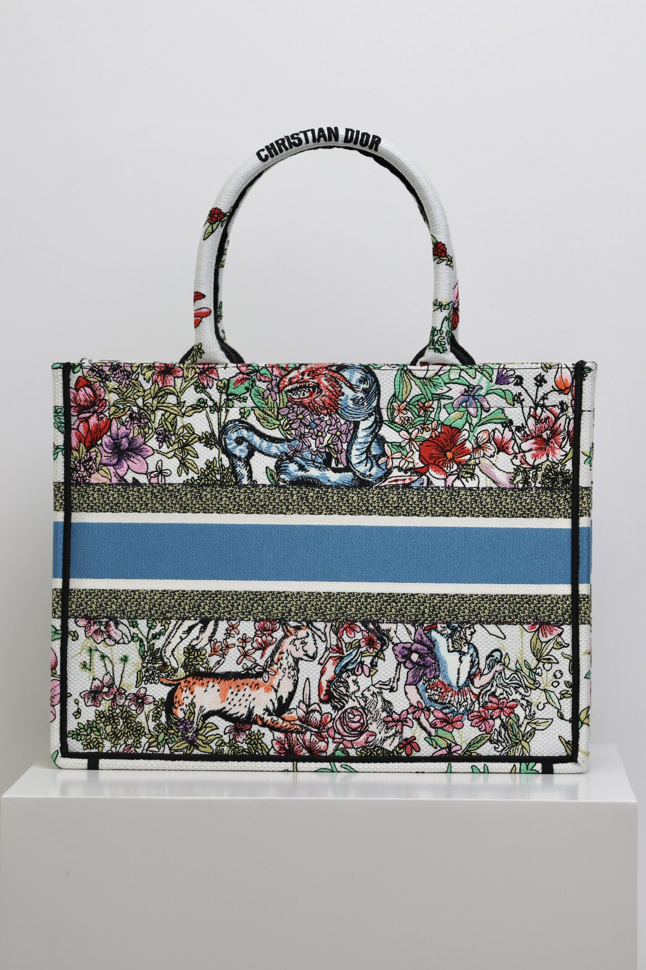 最高級ディオールスーパーコピー ディオールバッグコピー Dior Book Tote バッグ ミディアム M1296ZEGM_M911 マルチカラー - 画像 (9)