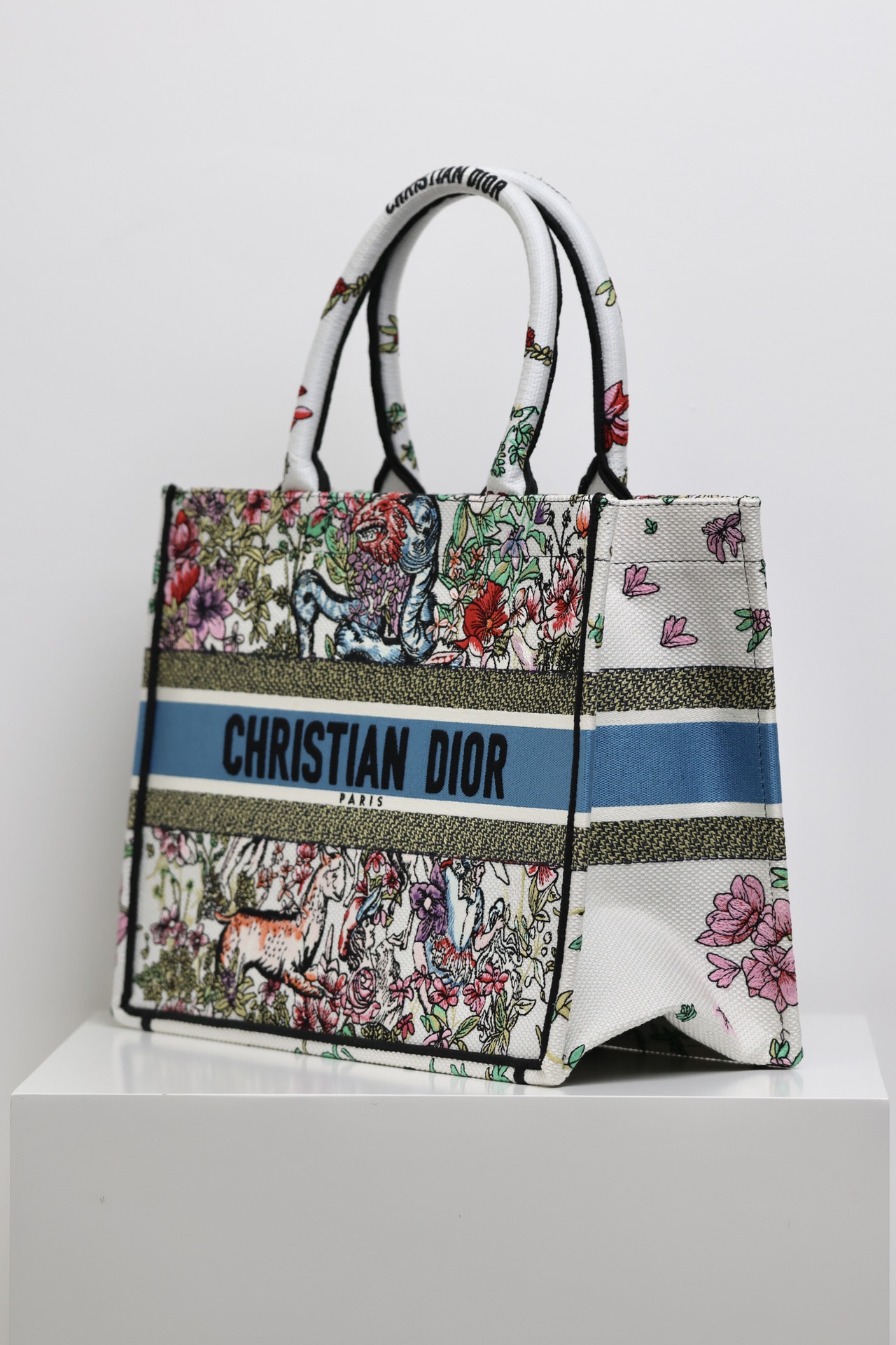 最高級ディオールスーパーコピー ディオールバッグコピー Dior Book Tote バッグ ミディアム M1296ZEGM_M911 マルチカラー - 画像 (7)