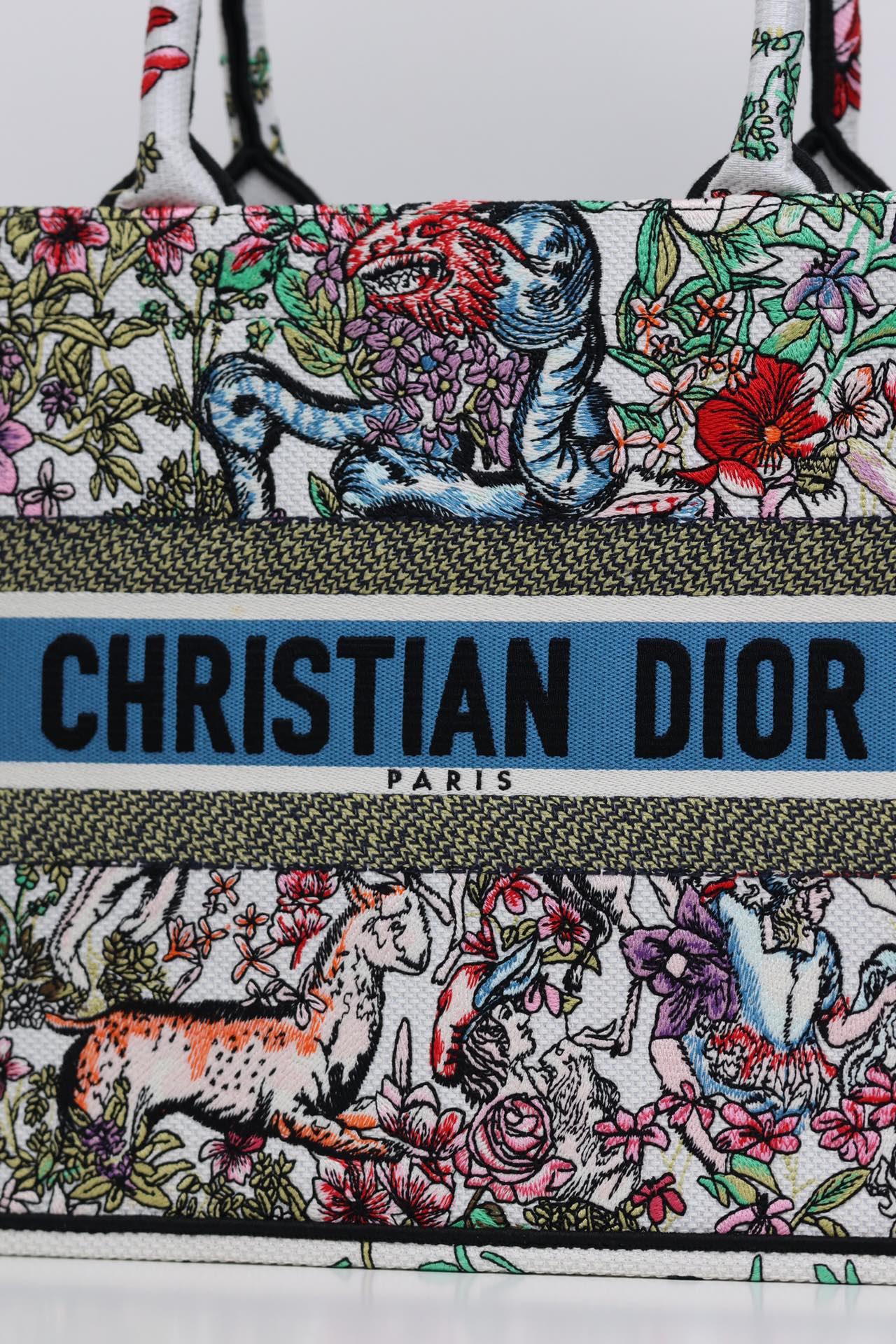 最高級ディオールスーパーコピー ディオールバッグコピー Dior Book Tote バッグ ミディアム M1296ZEGM_M911 マルチカラー - 画像 (6)