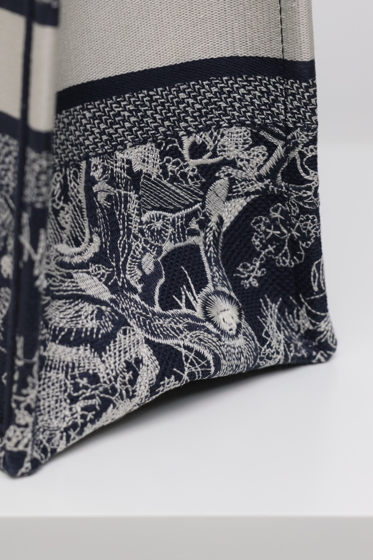 最高級ディオールスーパーコピー ディオールバッグコピー Dior Book Tote バッグ ミディアム M1296ZRGO_M35I ブルー×ホワイト - 画像 (5)