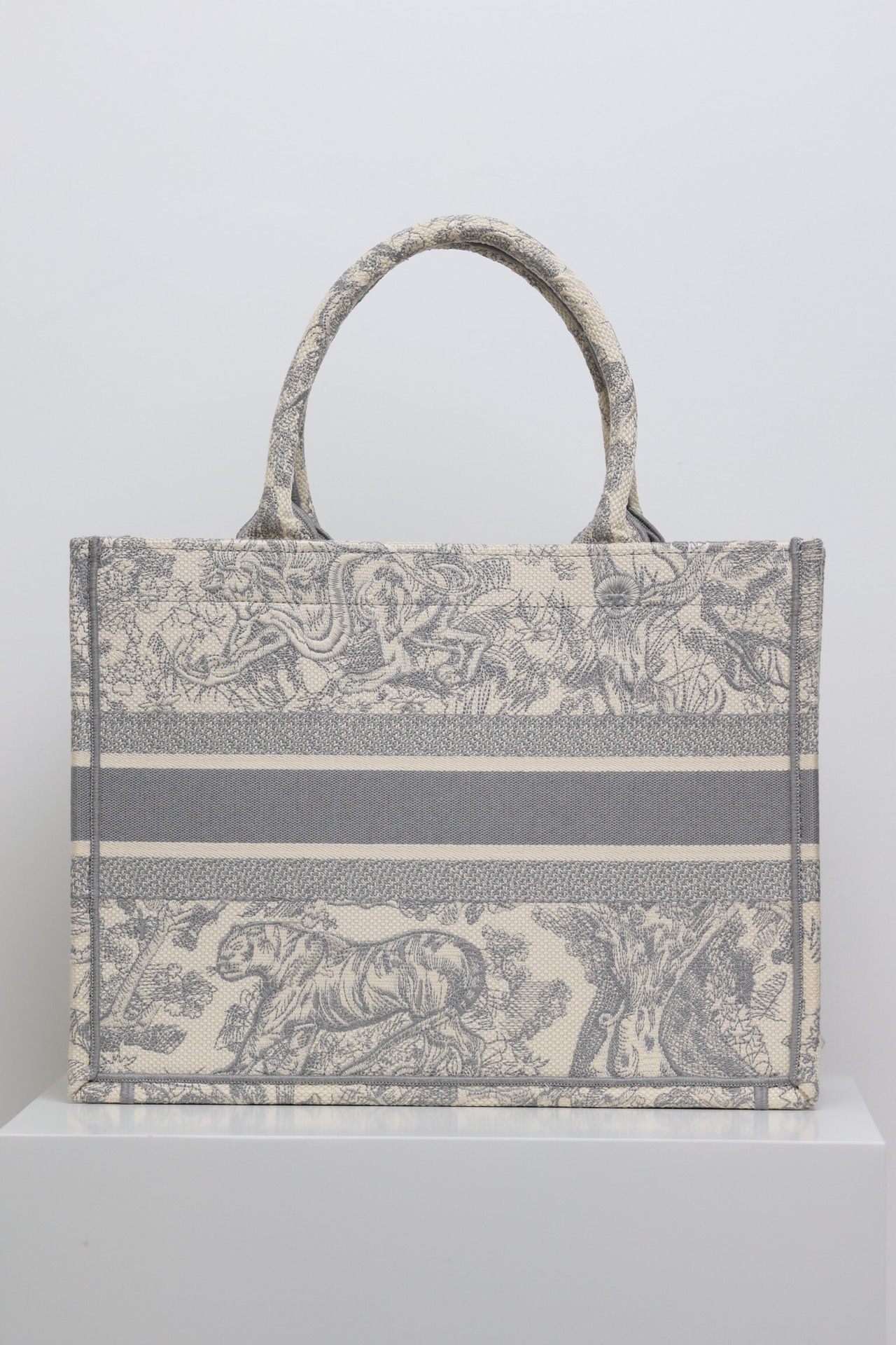最高級ディオールスーパーコピー ディオールバッグコピー Dior Book Tote バッグ ミディアム M1296ZTDT_M20I ブルー×グレー - 画像 (8)