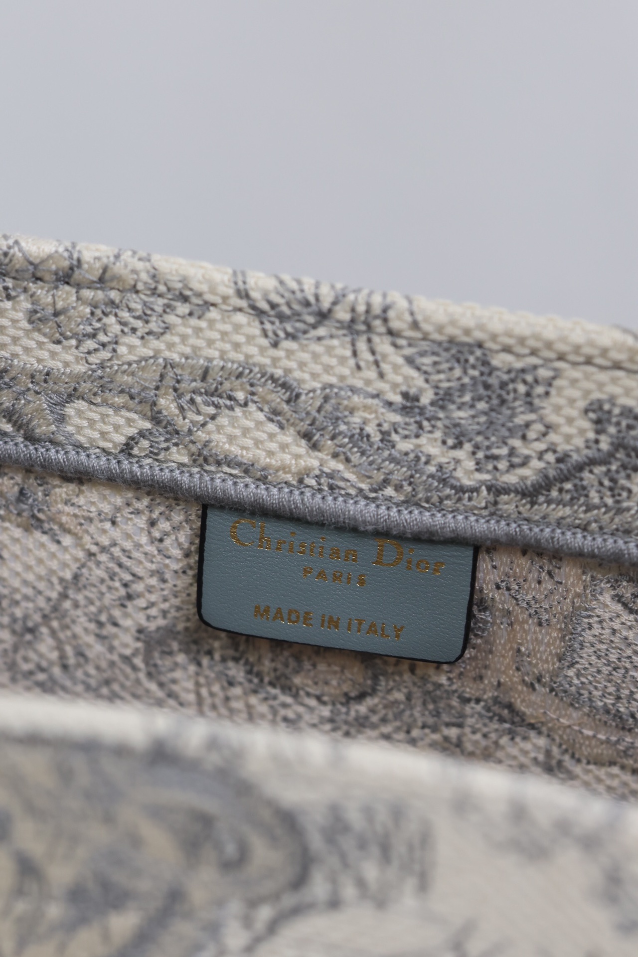 最高級ディオールスーパーコピー ディオールバッグコピー Dior Book Tote バッグ ミディアム M1296ZTDT_M20I ブルー×グレー - 画像 (3)