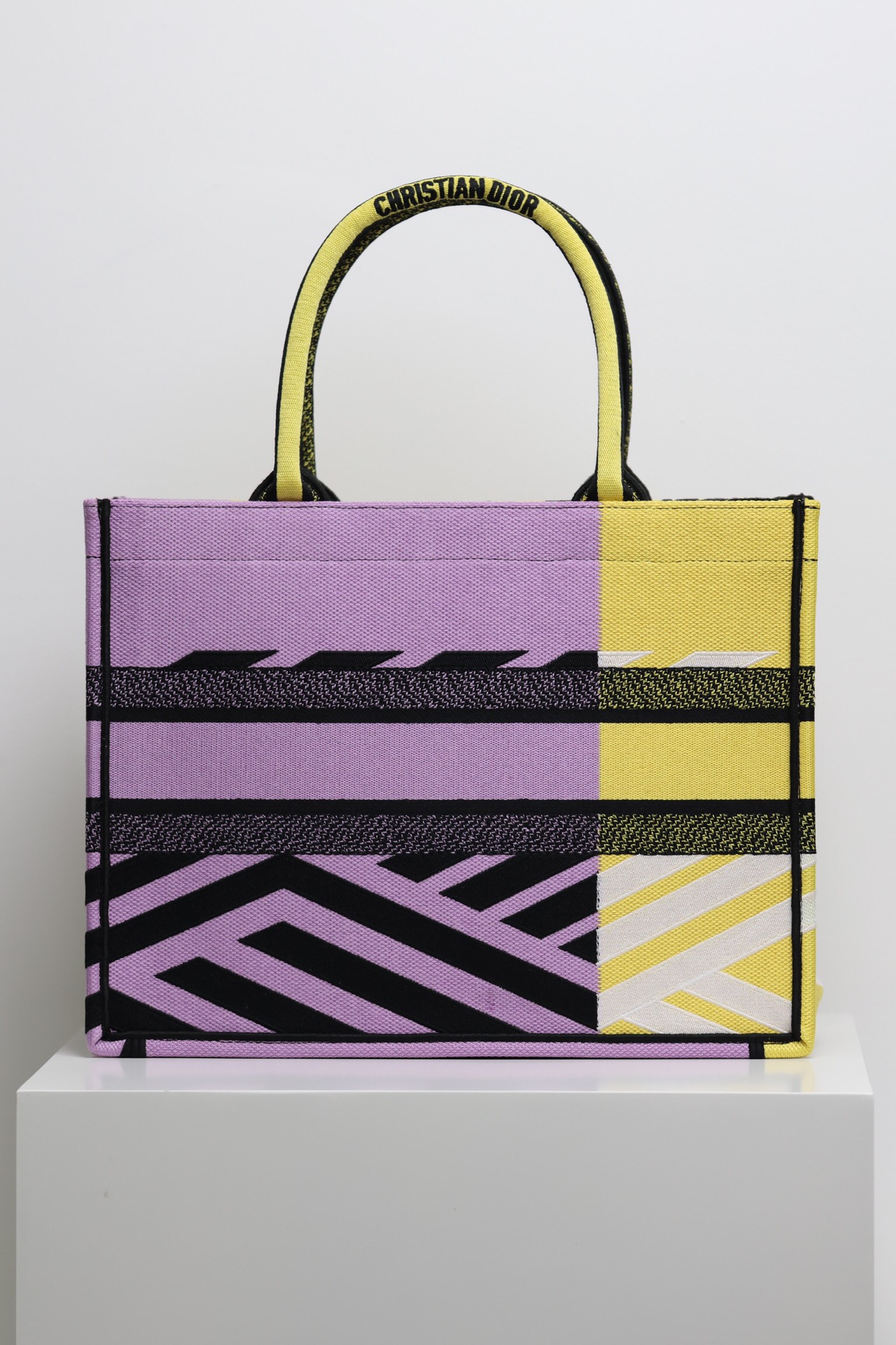 最高級ディオールスーパーコピー ディオールバッグコピー Dior Book Tote バッグ ミディアム M1296ZTDT_M02I イエロー - 画像 (8)