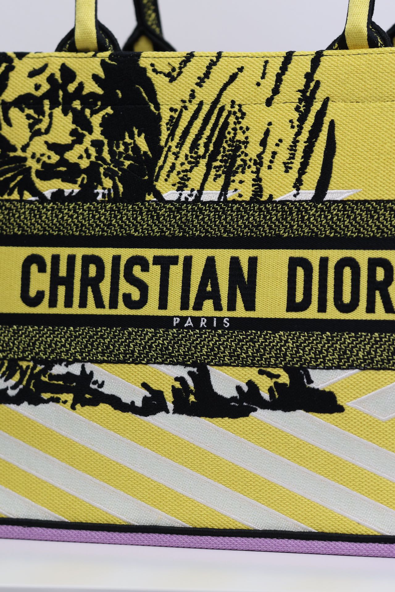 最高級ディオールスーパーコピー ディオールバッグコピー Dior Book Tote バッグ ミディアム M1296ZTDT_M02I イエロー - 画像 (7)