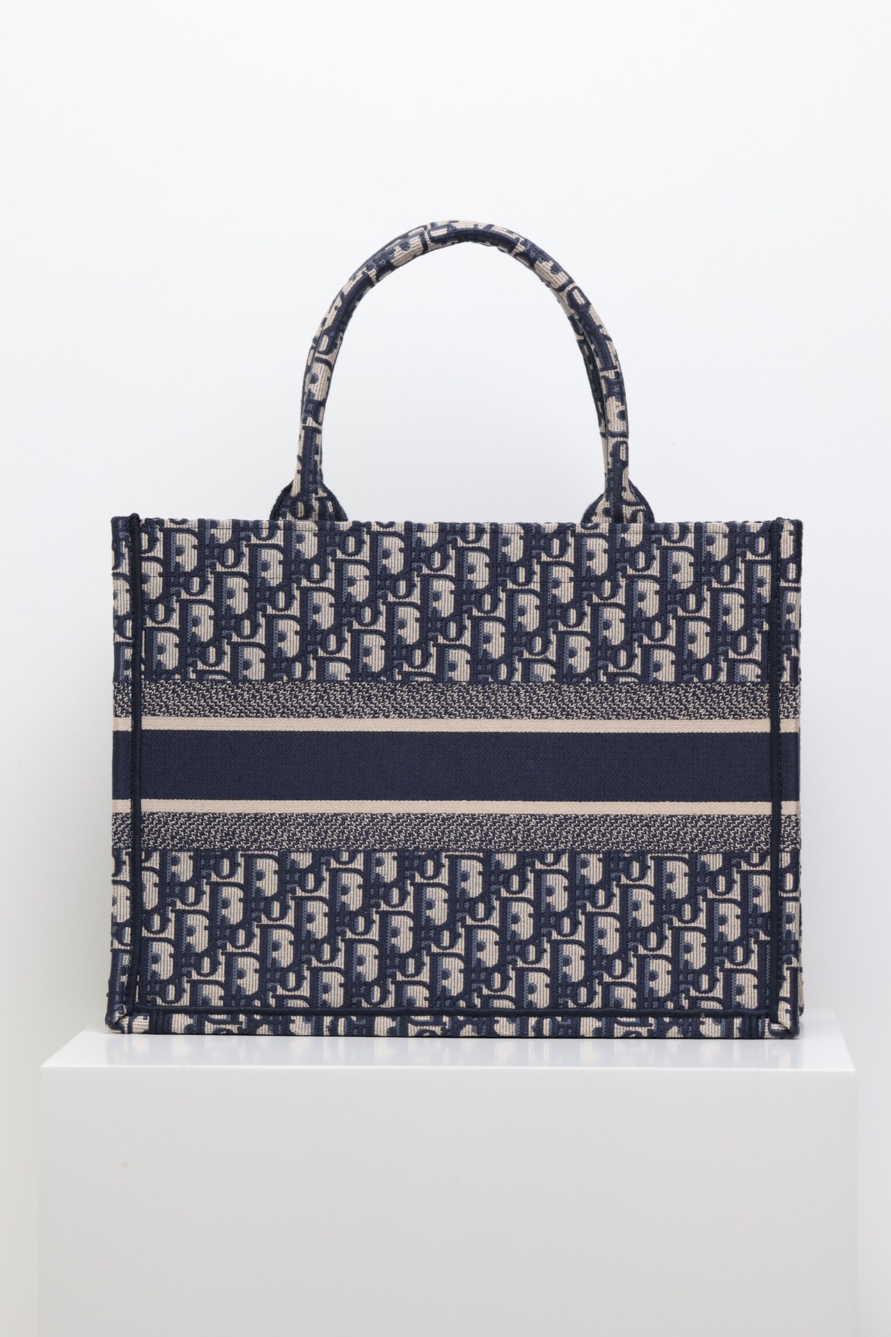 最高級ディオールスーパーコピー ディオールバッグコピー Dior Book Tote バッグ ミディアム M1296ZRIW_M828 ブルー×ホワイト - 画像 (8)