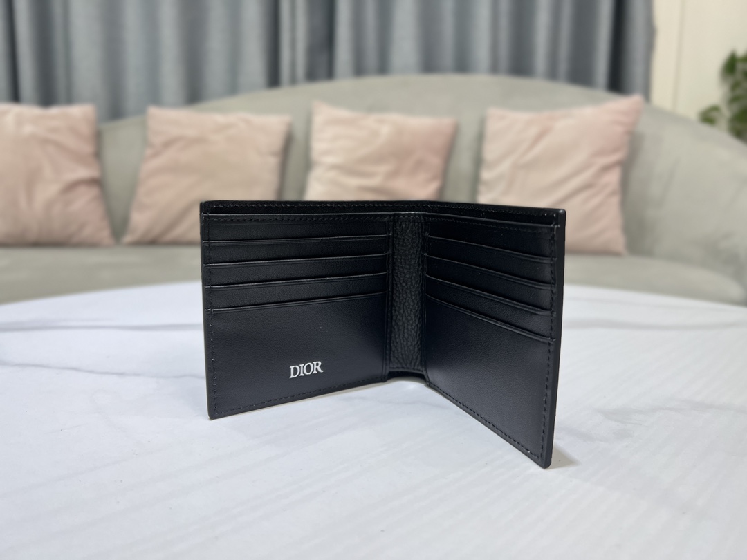 最高級ディオールスーパーコピー ディオール財布コピー CD Icon コインケース付きウォレット 2ADBH076YKK_H00N 黒 ブラック - 画像 (4)