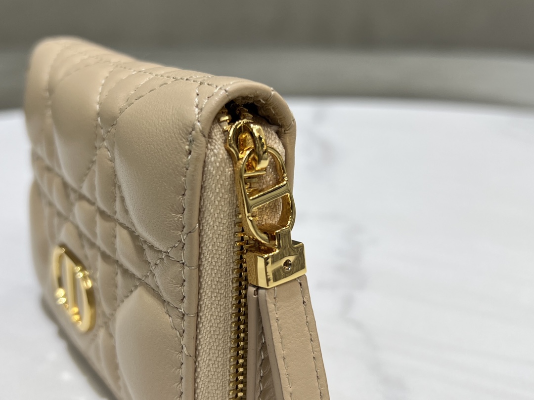 最高級ディオールスーパーコピー ディオール財布コピー Lady Dior Voyageur スモール ジップコインケース S0985ONMJ_M116 ベージュ - 画像 (6)
