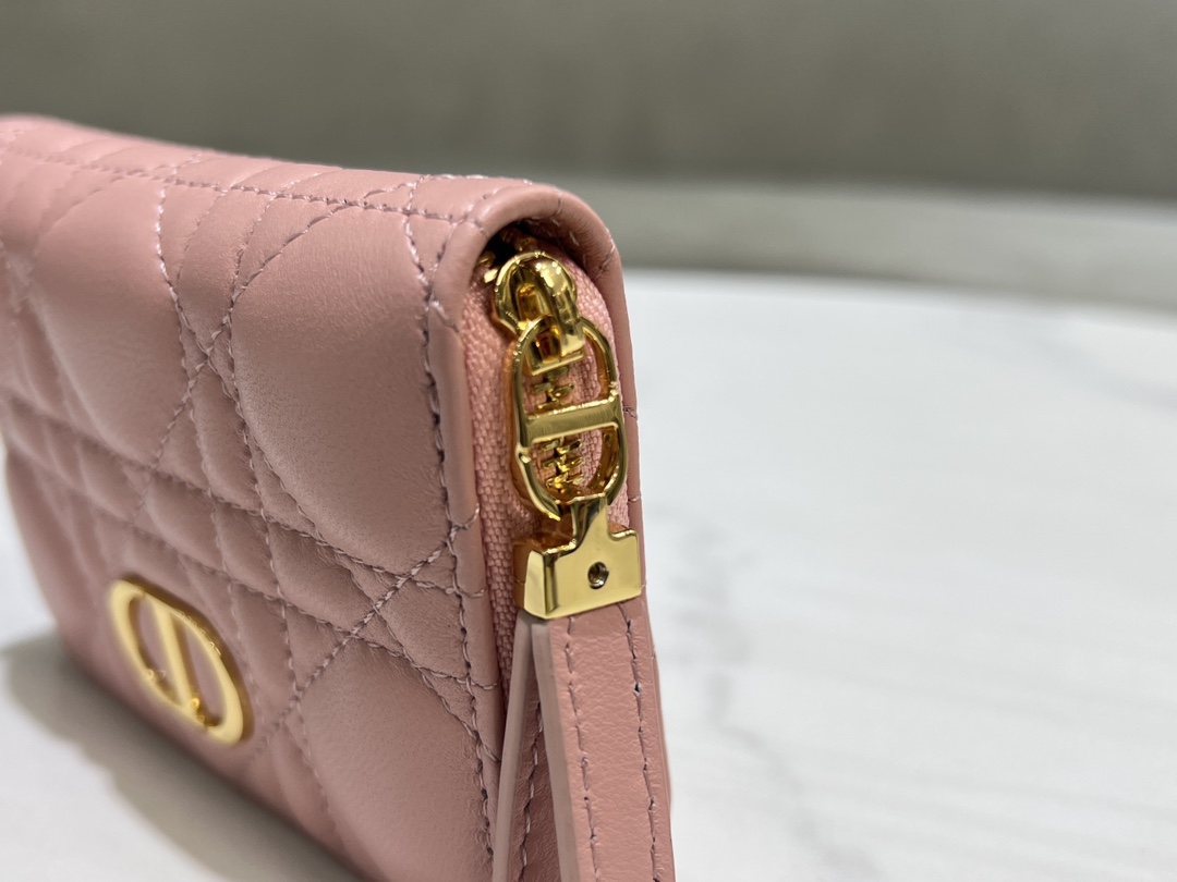 最高級ディオールスーパーコピー ディオール財布コピー Lady Dior Voyageur スモール ジップコインケース S0985ONMJ_M05N ピンク - 画像 (4)