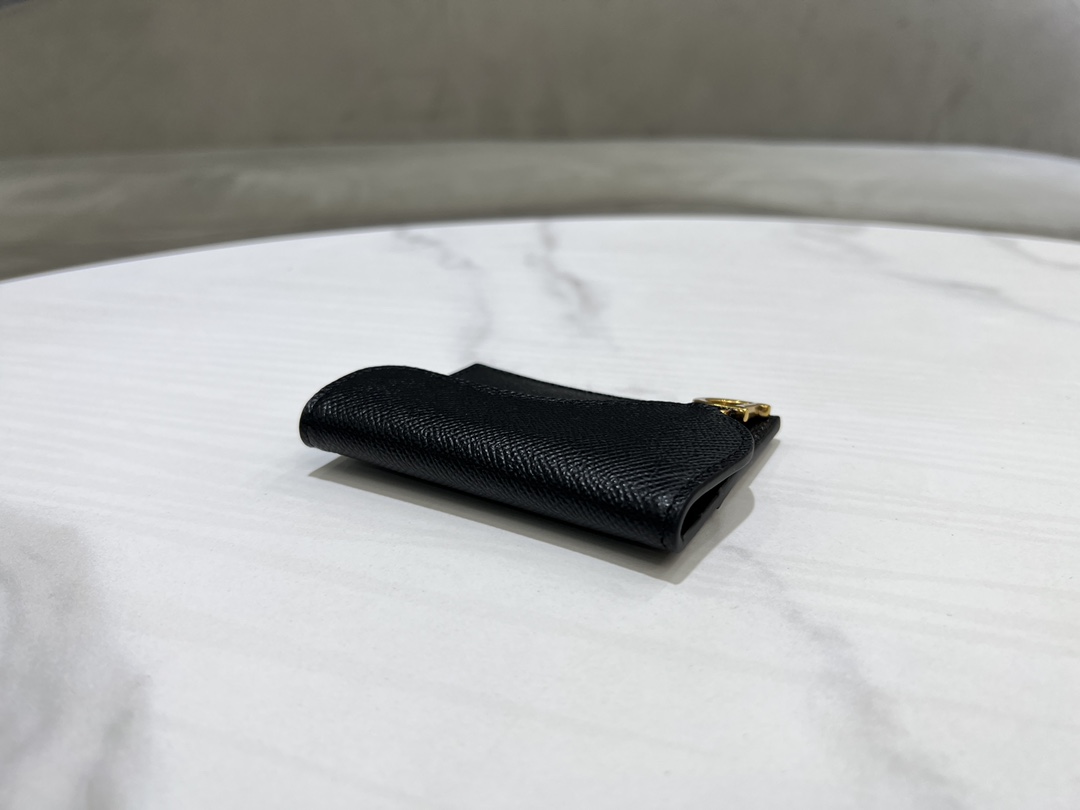 最高級ディオールスーパーコピー ディオール財布コピー Saddle Bloom カードホルダー S5611CBAA_M900 黒 ブラック - 画像 (5)