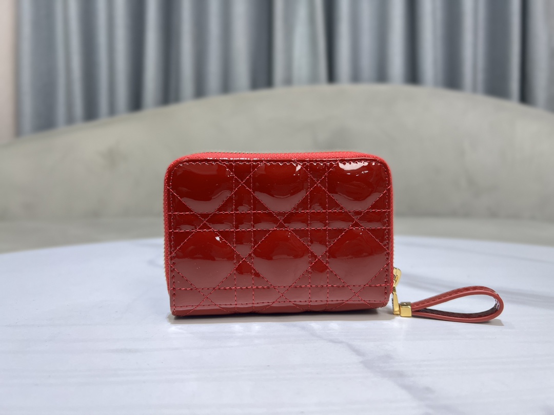 最高級ディオールスーパーコピー ディオール財布コピー Dior Caro Scarlet ウォレット S5032UWHC_M63R レッド - 画像 (8)