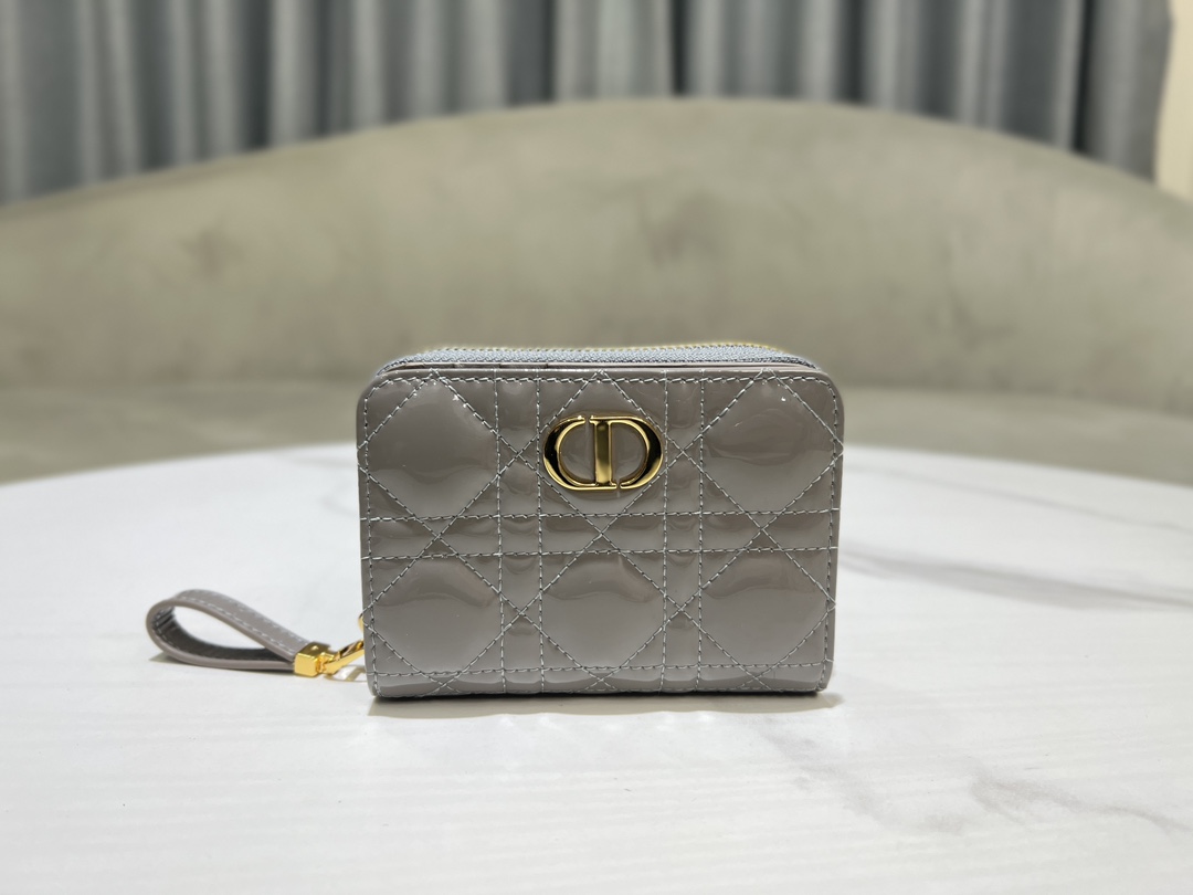 最高級ディオールスーパーコピー ディオール財布コピー Dior Caro Scarlet ウォレット S5032UWHC_M116 グレー - 画像 (9)