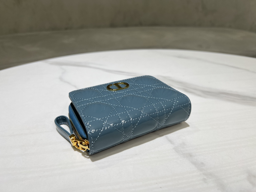最高級ディオールスーパーコピー ディオール財布コピー Dior Caro Scarlet ウォレット S5032UWHC_M81B ストーングレー - 画像 (6)
