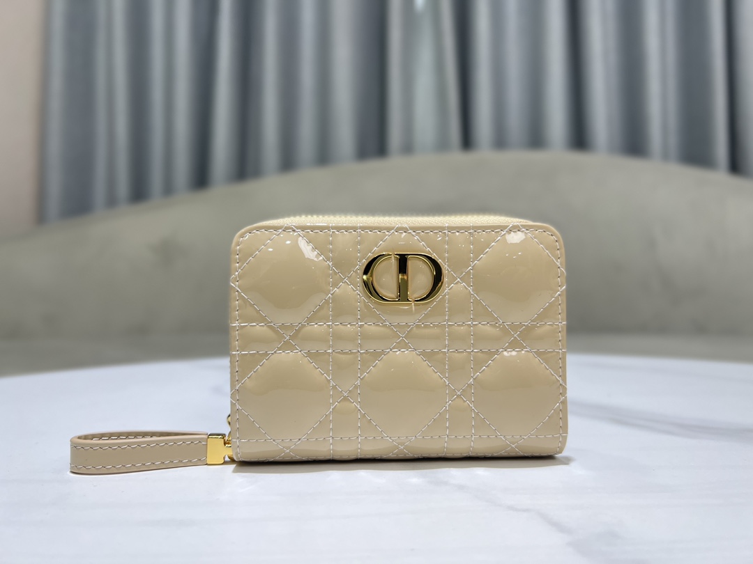 最高級ディオールスーパーコピー ディオール財布コピー Dior Caro Scarlet ウォレット S5032UWHC_M918 ベージュ - 画像 (8)