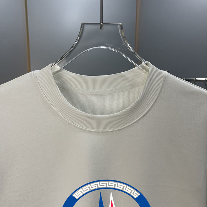 最高級モンクレールスーパーコピー モンクレールスウェットシャツコピー MONCLER 服 スウェットシャツ 2024秋冬新作 ホワイト 202409001 コットン 100% - 画像 (6)