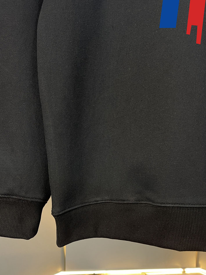 最高級モンクレールスーパーコピー モンクレールスウェットシャツコピー MONCLER 服 スウェットシャツ 2024秋冬新作 ブラック 202409004 コットン 100% - 画像 (4)