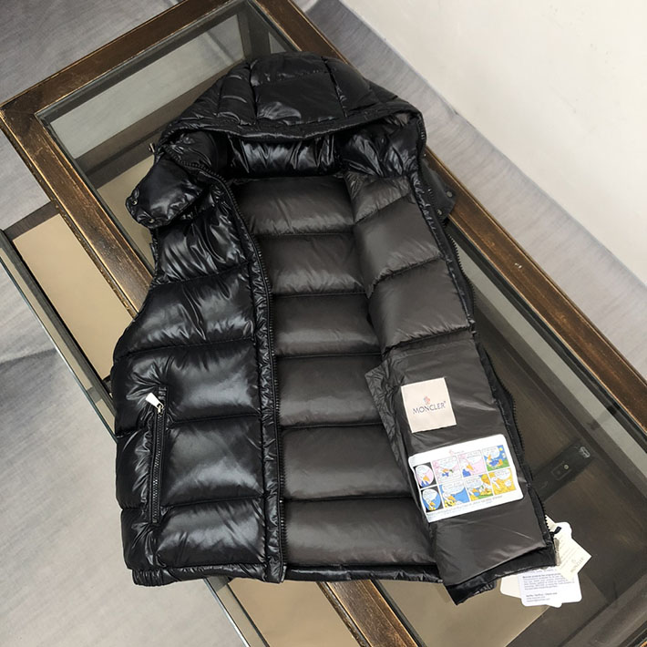 最高級モンクレールスーパーコピー モンクレールダウンジャケットコピー BORMESジレ ブラック J20911A0011668950999 - 画像 (4)