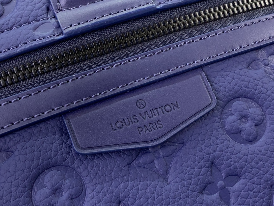 ルイヴィトン メッセンジャーバッグ 新作 Louis Vuitton Sケープ・メッセンジャー サファイア M11692 牛革 ブラック金具 - 画像 (5)
