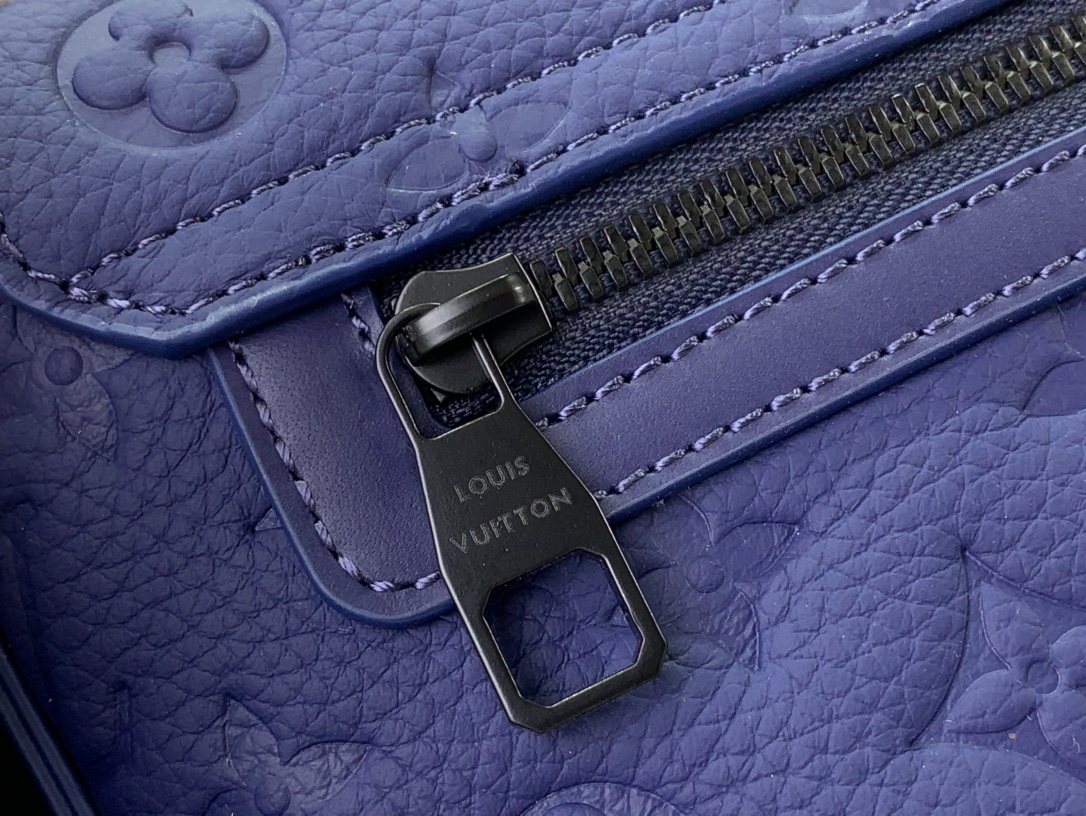 ルイヴィトン メッセンジャーバッグ 新作 Louis Vuitton Sケープ・メッセンジャー サファイア M11692 牛革 ブラック金具 - 画像 (4)
